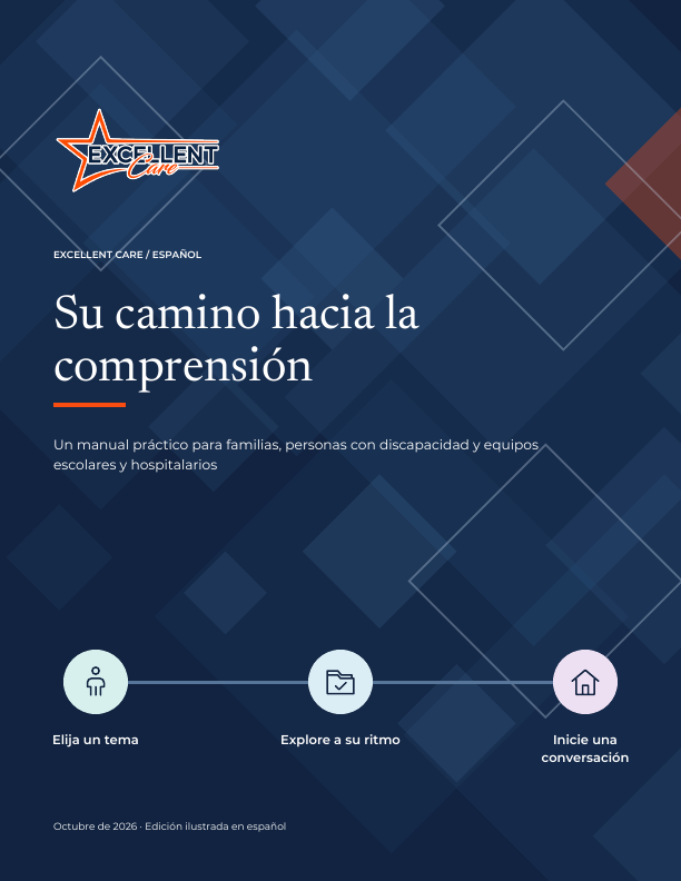 Portada del Manual de Recursos de Excellent Care en español